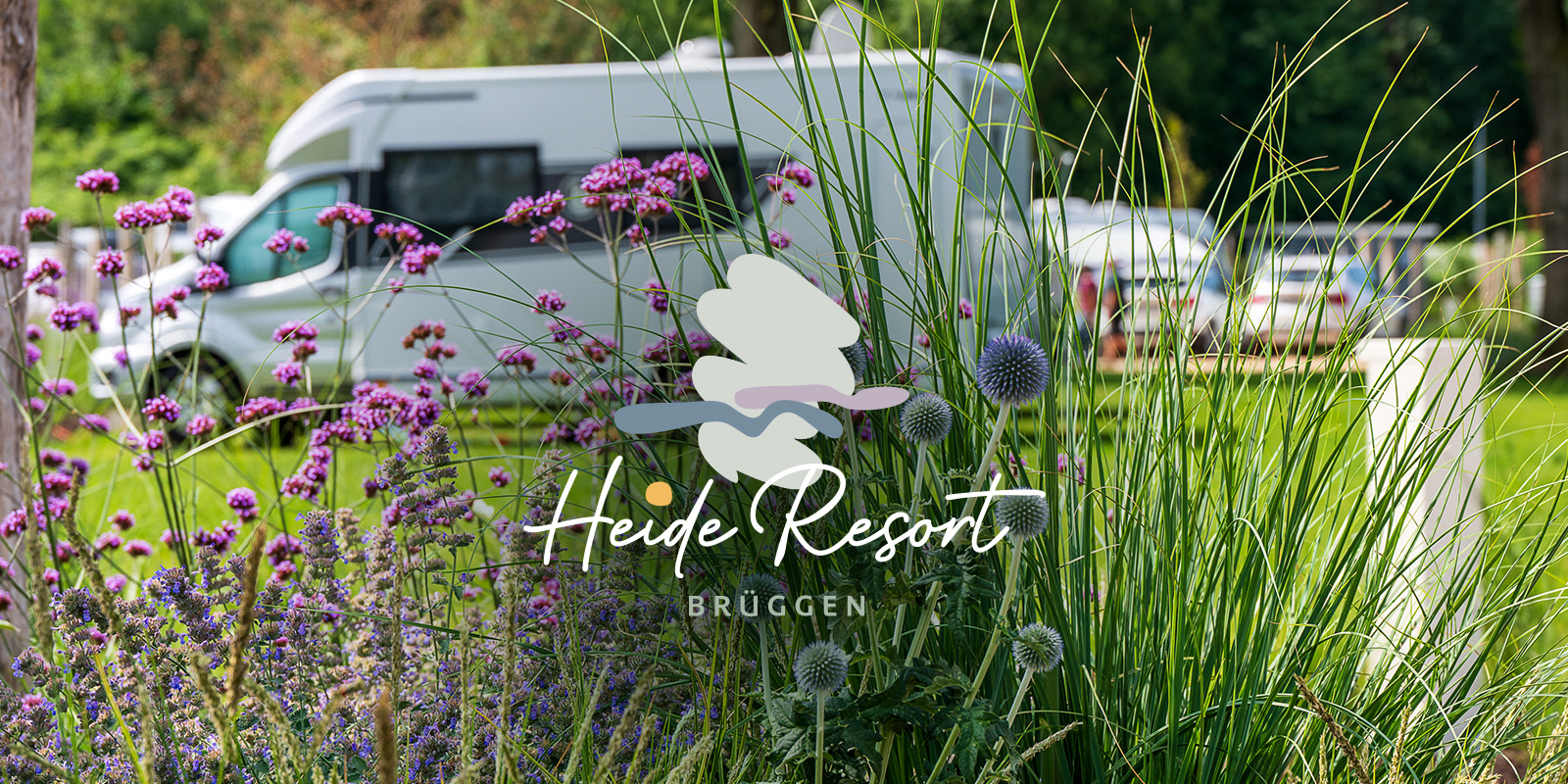 Luftaufnahme vom Heide-Resort, Ihrem familienfreundlichen Campingplatz Brüggen – die ideale Adresse für naturnahes Camping in Brüggen